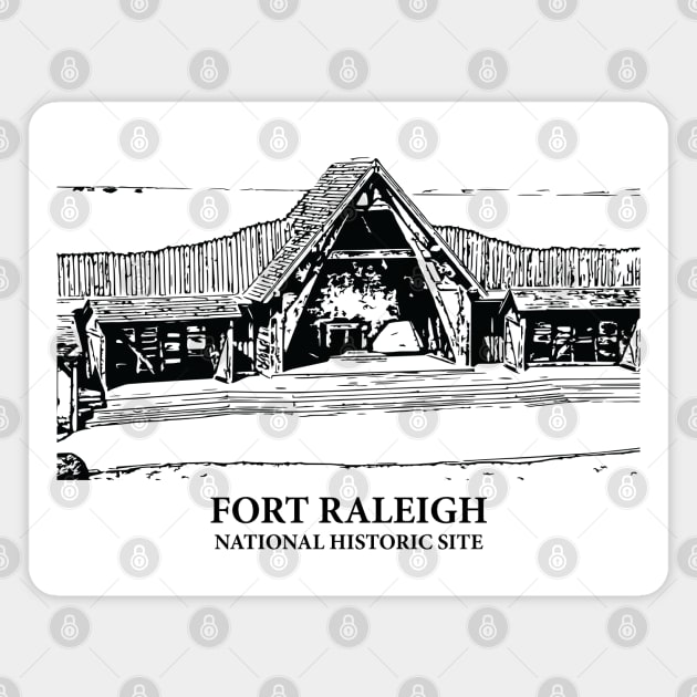 Fort Raleigh National Historic Site Magnet by Lakeric